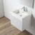 Blossom 028 24 01 A Positano 24" Floating Bathroom Vanity with Sink - Matte White