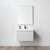 Blossom 028 30 01 A Positano 30" Floating Bathroom Vanity with Sink - Matte White