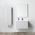 Blossom 028 30 01 A SC Positano 30" Floating Bathroom Vanity with Sink & Side Cabinet - Matte White