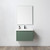 Blossom 028 30 27 A Positano 30" Floating Bathroom Vanity with Sink - Aventurine Green