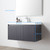 Blossom 028 36 26 A Positano 36" Floating Bathroom Vanity with Sink - Night Blue