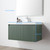 Blossom 028 36 27 A Positano 36" Floating Bathroom Vanity with Sink - Aventurine Green