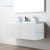 Blossom V8028 48D 01 A Positano 48" Floating Bathroom Vanity with Double Sink - Matte White