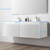 Blossom 028 60 01 A Positano 60" Floating Bathroom Vanity with Sink - Matte White