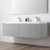 Blossom 028 60 15 A 2SC Positano 60" Floating Bathroom Vanity with Sink & 2 Side Cabinet - Light Grey