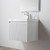 Blossom 029 24 01 A Positano 24" Freestanding Bathroom Vanity with Sink - Matte White