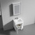 Blossom 030 24 01 CH C Bari 24" Freestanding Bathroom Vanity with Sink - Matte White