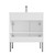 Blossom 030 30 01 CH C Bari 30" Freestanding Bathroom Vanity with Sink - Matte White