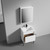 Blossom 031 24 01 A Turin 24" Freestanding Bathroom Vanity with Sink - Matte White