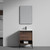 Blossom V8031 24 30 C Turin 24" Freestanding Bathroom Vanity with Sink - Cali Walnut