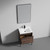 Blossom 031 24 30 C Turin 24" Freestanding Bathroom Vanity with Sink - Cali Walnut