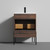 Blossom V8031 24 30 C Turin 24" Freestanding Bathroom Vanity with Sink - Cali Walnut