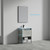 Blossom 031 24 32 C Turin 24" Freestanding Bathroom Vanity with Sink - Plain Cement
