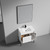 Blossom 031 30 01 C Turin 30" Freestanding Bathroom Vanity with Sink - Matte White