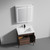 Blossom 031 30 30 A Turin 30" Freestanding Bathroom Vanity with Sink - Cali Walnut
