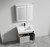 Blossom 031 30 32 A Turin 30" Freestanding Bathroom Vanity with Sink - Plain Cement