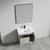 Blossom 031 30 32 C Turin 30" Freestanding Bathroom Vanity with Sink - Plain Cement