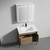 Blossom 031 36 29 A Turin 36" Freestanding Bathroom Vanity with Sink - Classic Oak