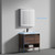 Blossom V8031 36 30 A Turin 36" Freestanding Bathroom Vanity with Sink - Cali Walnut