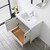 Blossom 033 30 01 CH A Oslo 30" Freestanding Bathroom Vanity with Sink - White