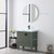 Blossom 033 30 10 MB A Oslo 30" Freestanding Bathroom Vanity with Sink - Green