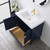 Blossom 033 30 25 BG A Oslo 30" Freestanding Bathroom Vanity with Sink - Blue