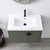 Blossom 034 30 10 MB A Moss 30" Floating Bathroom Vanity with Sink - Green