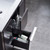 Blossom V8014 36 16 MC Milan 36" Freestanding Bathroom Vanity With Sink & Medicine Cabinet - Silver Grey