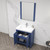 Blossom 014 30 25 C Milan 30" Freestanding Bathroom Vanity With Sink - Navy Blue