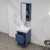 Blossom 014 20 25 C Milan 20" Freestanding Bathroom Vanity With Sink - Navy Blue