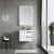 Blossom 020 24 01 A Sofia 24" Floating Bathroom Vanity With Acrylic Sink - White