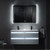 Blossom V8018 48 23 C Jena 48" Floating Wall Hung Bathroom Vanity With Ceramic Sink - White