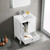 Blossom 023 24 01 A Lyon 24" Freestanding Bathroom Vanity With Acrylic Sink - White