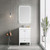 Blossom 023 20 01 C Lyon 20" Freestanding Bathroom Vanity With Ceramic Sink - White