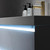Blossom V8018 36 23 A MT12 Jena 36" Floating Wall Hung Bathroom Vanity With Acrylic Sink, Metal Legs - White