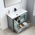 Blossom 024 36 15 A Birmingham 36" Freestanding Bathroom Vanity With Acrylic Sink - Grey