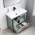 Blossom 024 36 15 C Birmingham 36" Freestanding Bathroom Vanity With Ceramic Sink - Grey