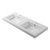 Blossom V8018 48 24 A MT12 Jena 48" Floating Wall Hung Bathroom Vanity With Acrylic Sink, Metal Legs - Grey