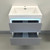 Blossom V8018 36 24 C Jena 36" Floating Wall Hung Bathroom Vanity With Ceramic Sink - Grey
