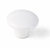 Laurey 01742 1 1/2" Porcelain Knob  - White