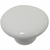 Laurey 01742 1 1/2" Porcelain Knob  - White
