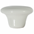 Laurey 01742 1 1/2" Porcelain Knob  - White