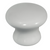 Laurey 01642 1 3/8" Porcelain Knob - White