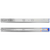 Laurey 10718 Unichrome Ball Bearing Full Extension Side Mount Soft Closing Drawer Slide 18" - Pair