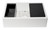 ALFI White 33" x 21" Granite Composite Single Bowl Drop In Farm Sink with Accessories - AB33FARM-W