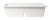 ALFI White 34" x 18" Granite Composite Workstation Step Rim Double Bowl Drop In Sink with Accessories - AB3418DBDI-W