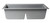 ALFI Titanium 34" x 18" Granite Composite Workstation Step Rim Double Bowl Undermount Sink with Accessories - AB3418DBUM-T
