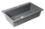 Alfi AB3418SBDI-T Titanium 34" x 18" Granite Composite Workstation Step Rim Single Bowl Drop In Sink with Accessories