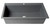 ALFI Titanium 34" x 18" Granite Composite Workstation Step Rim Single Bowl Drop In Sink with Accessories - AB3418SBDI-T