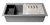ALFI Titanium 34" x 18" Granite Composite Workstation Step Rim Single Bowl Drop In Sink with Accessories - AB3418SBDI-T